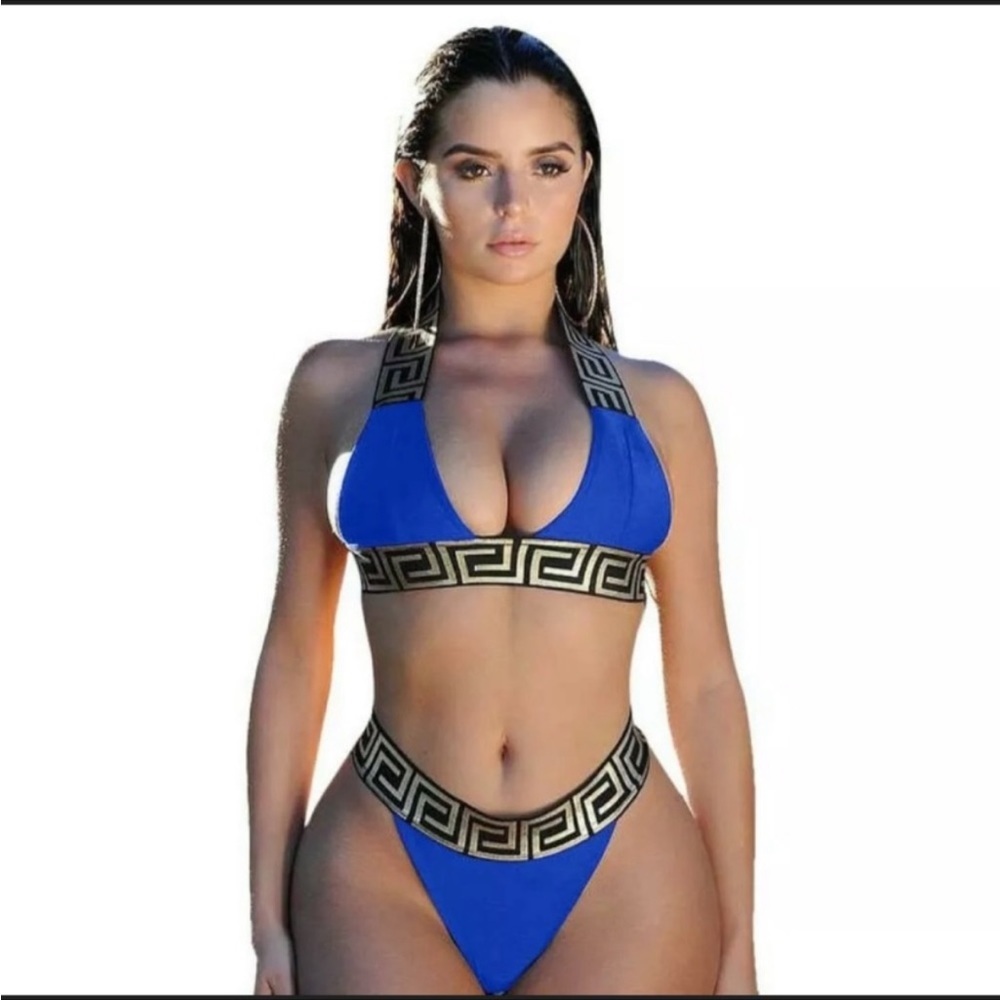 Greek Key Bikini - Picture 2 of 7